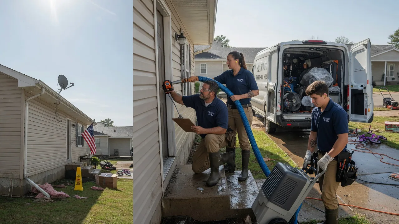 Ceiling Water Damage Restoration in South Greenfield, MO near me